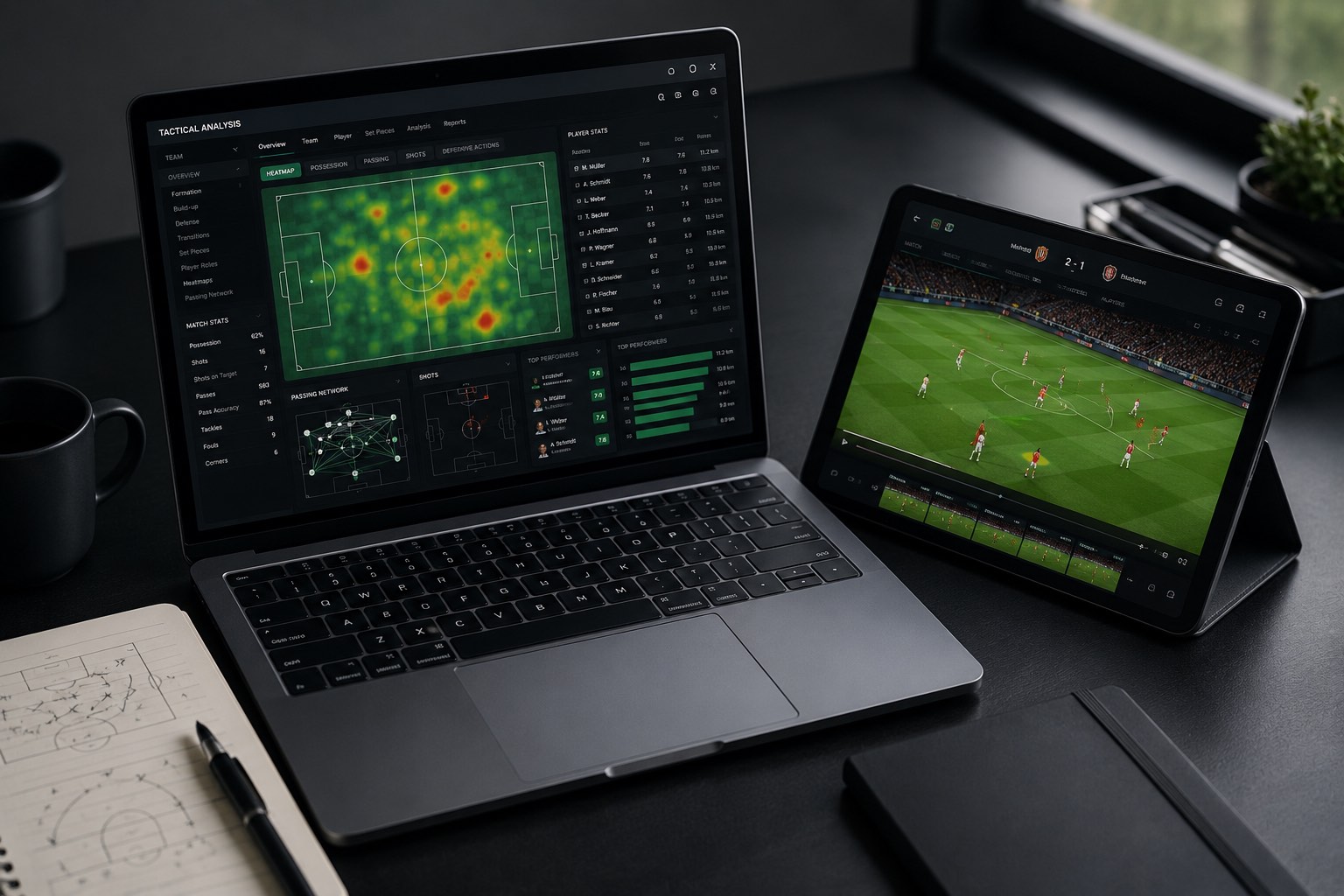 Fußball Performance-Analyse Dashboard — IPSM Datenbasierte Spielerentwicklung Homburg Saarland