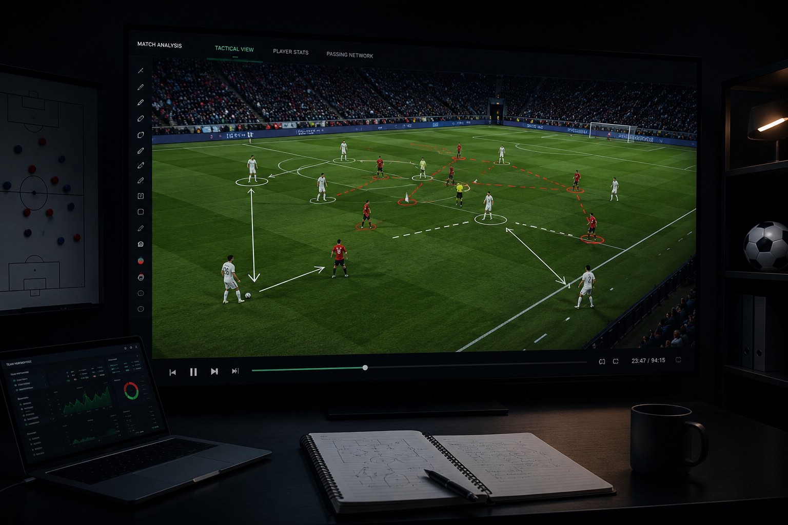 Professionelle Videoanalyse und taktische Auswertung — IPSM Performance Homburg Saarland
